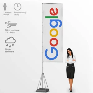 Giant Pole Feather Flag Banner 5.5m