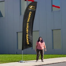 Feather Flag Banner 3.5m