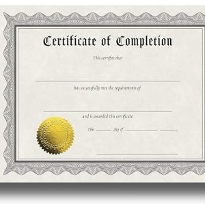 certificate printing