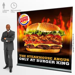 Wider Roll-up Banner (8ft by 7ft)