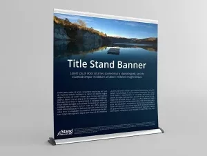 Wide Roll up Banner (7ft by 7ft)