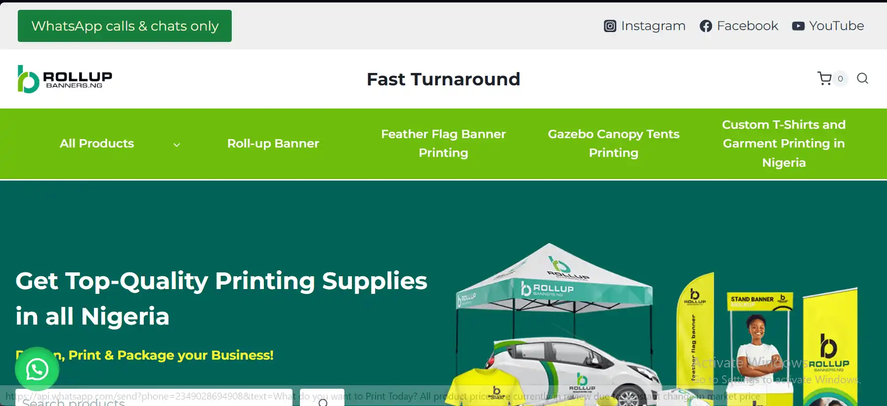 rollupbanners.ng website